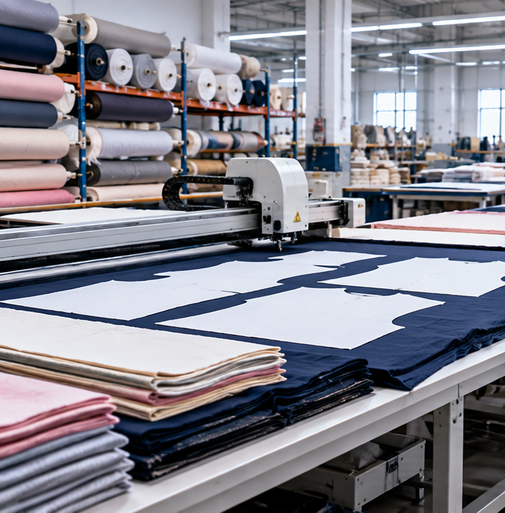 Indian garment cutting infrastructure